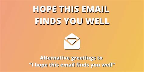 find this email well.